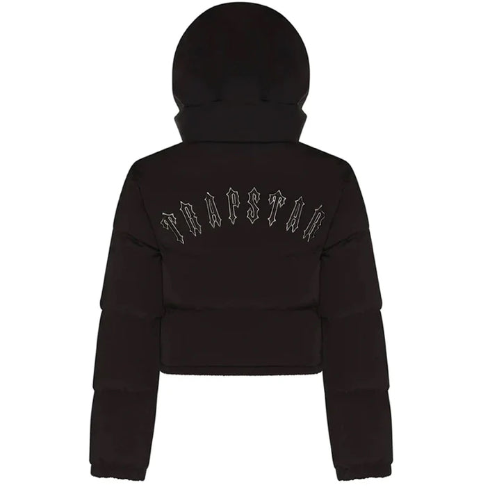 Jaqueta Feminina Trapstar Irongate Hooded Puffer Black