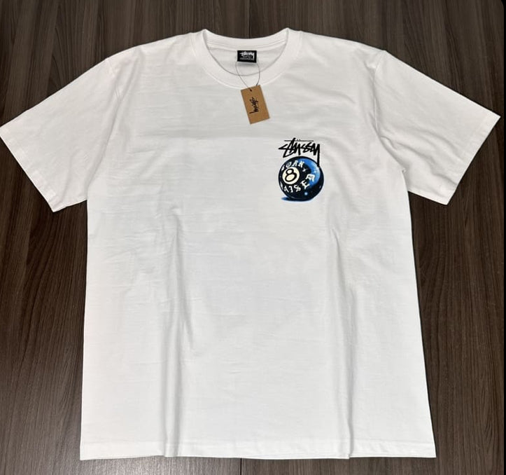 Camiseta Stussy x Born X Raised 8 Ball