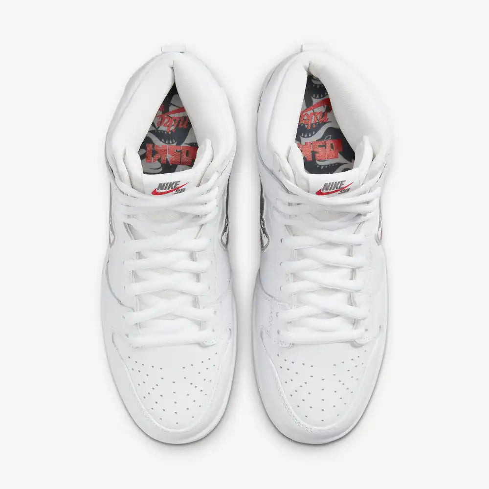 Oski x Nike SB Dunk High Great White - DRIP DOS ARTISTAS