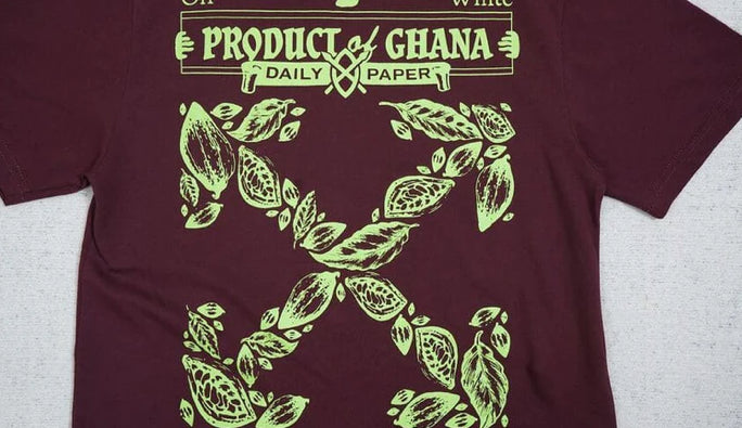 Camiseta Off-White x Daily Paper × Surf Ghana