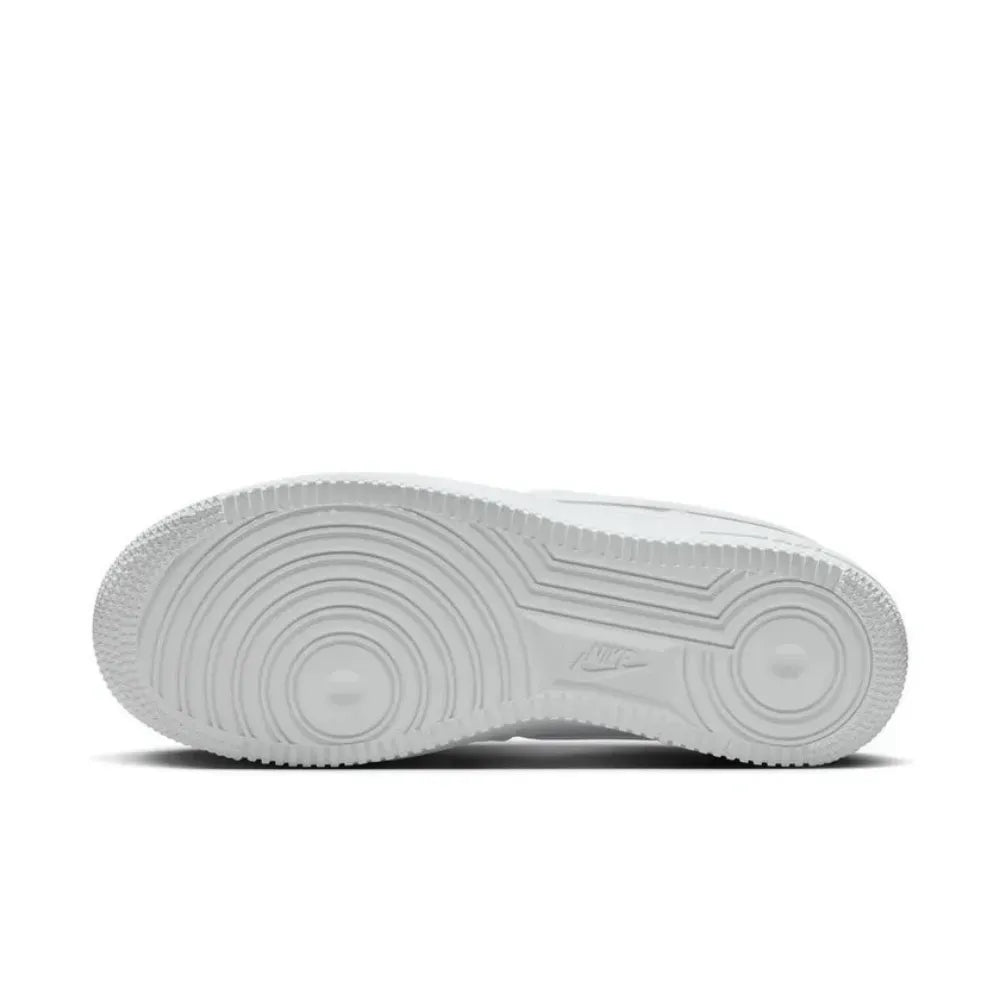 Nike Air Force 1 Low Next Nature Triple White Bulbous Swoosh