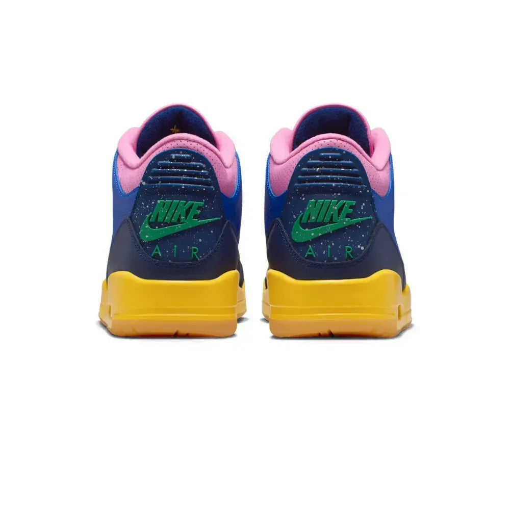 Nike Air Jordan 3 Retro OG Brazil Racer Blue Blue Void