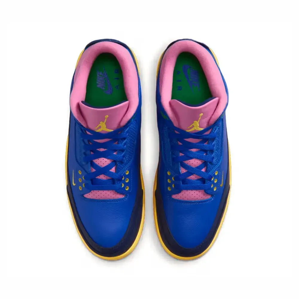 Nike Air Jordan 3 Retro OG Brazil Racer Blue Blue Void
