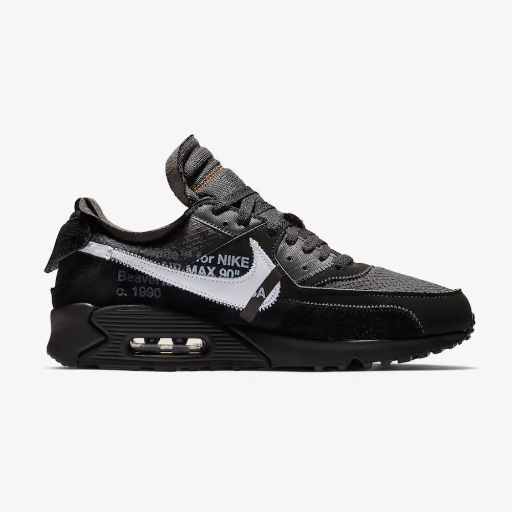 Off-White x Nike Air Max 90 Black - DRIP DOS ARTISTAS