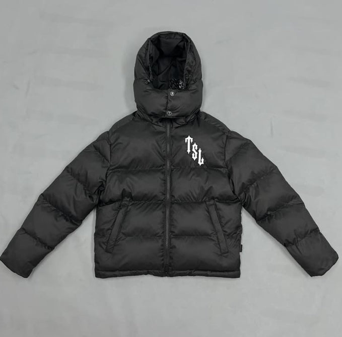 Trapstar Shooters Hooded Puffer Black/Reflective