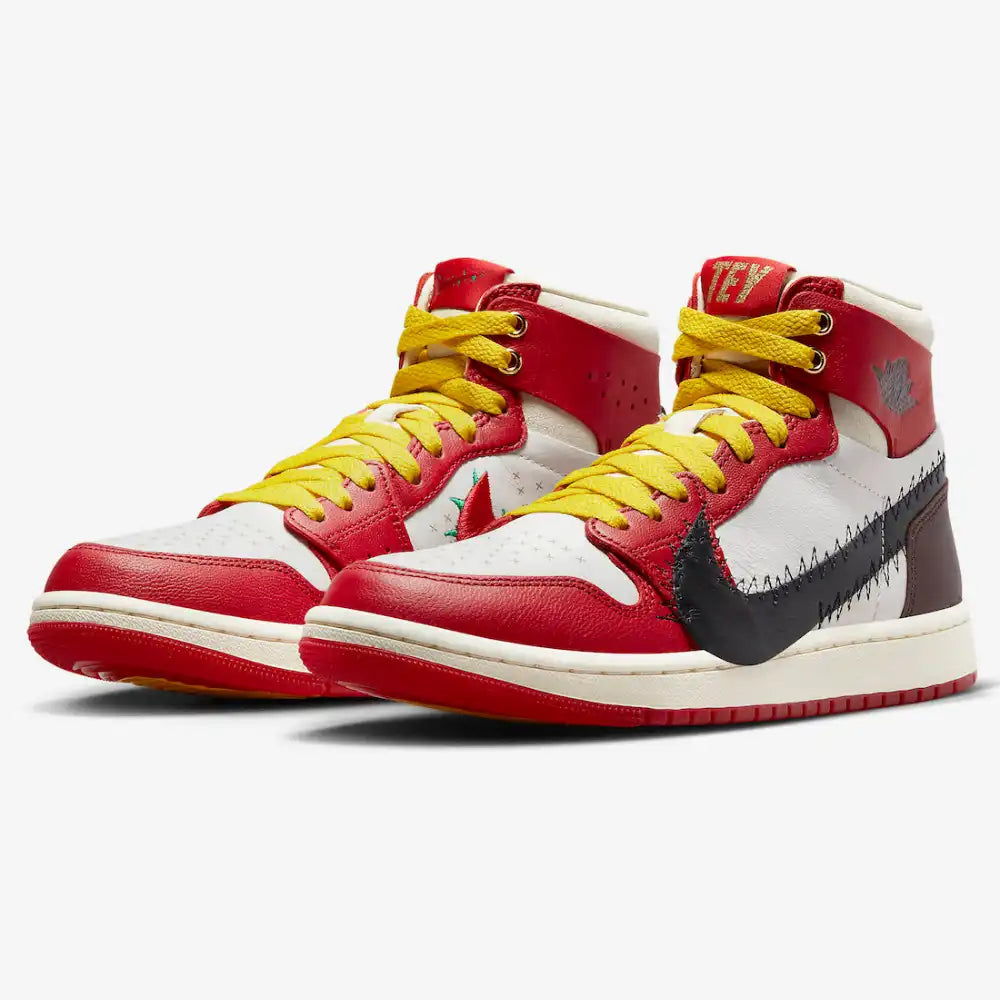 Teyana Taylor x Air Jordan 1 High Zoom Air CMFT 2 A Rose From Harlem - DRIP DOS ARTISTAS
