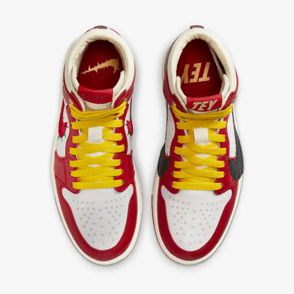 Teyana Taylor x Air Jordan 1 High Zoom Air CMFT 2 A Rose From Harlem - DRIP DOS ARTISTAS