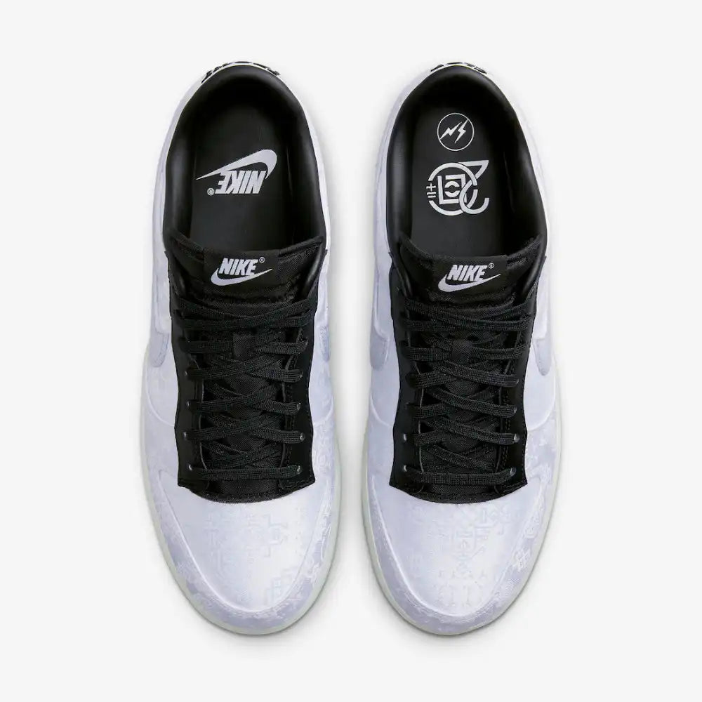 CLOT x Fragment x Nike Dunk Low Black White - DRIP DOS ARTISTAS