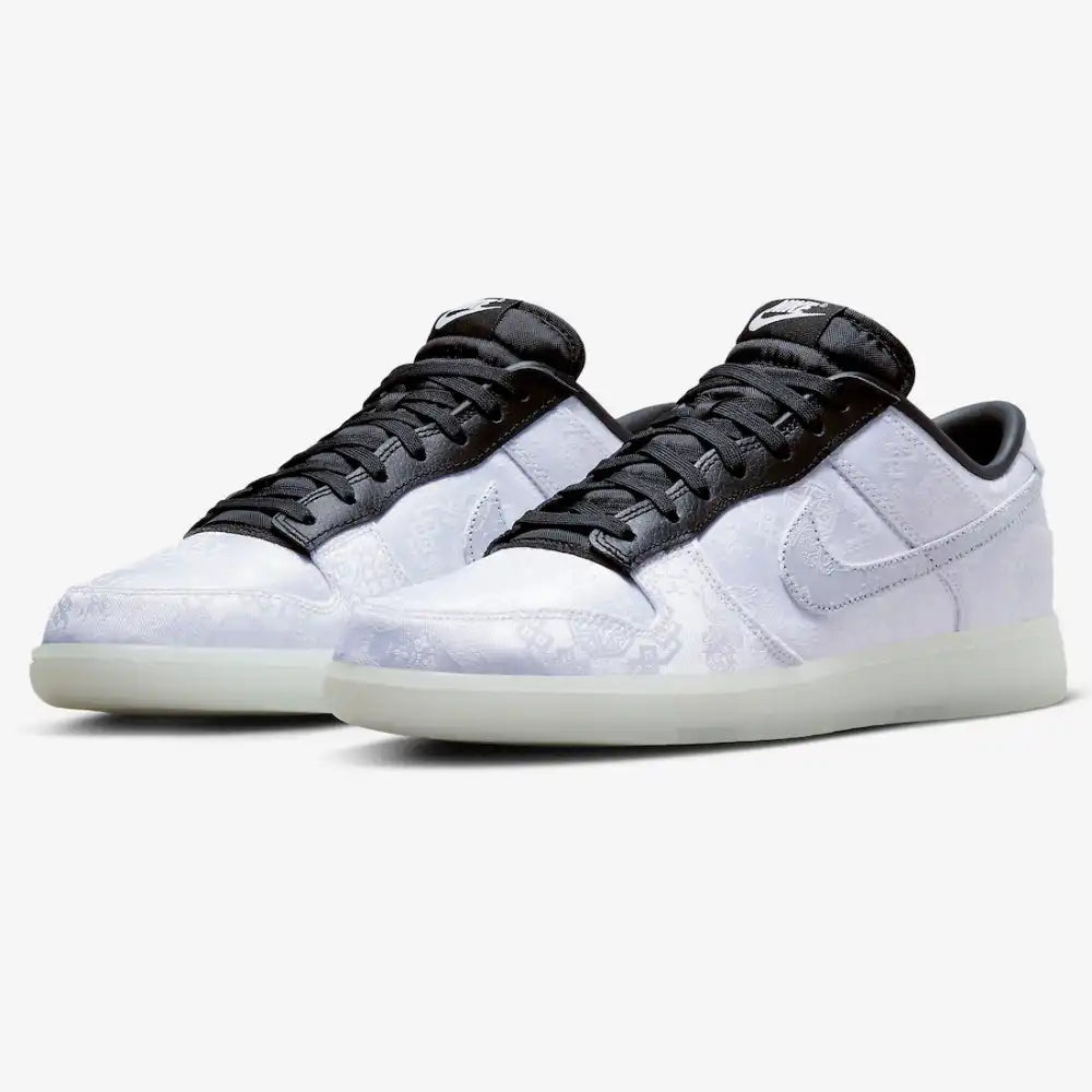 CLOT x Fragment x Nike Dunk Low Black White - DRIP DOS ARTISTAS