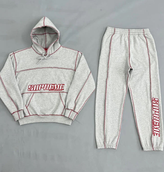 Conjunto Supreme Coverstitch Hooded