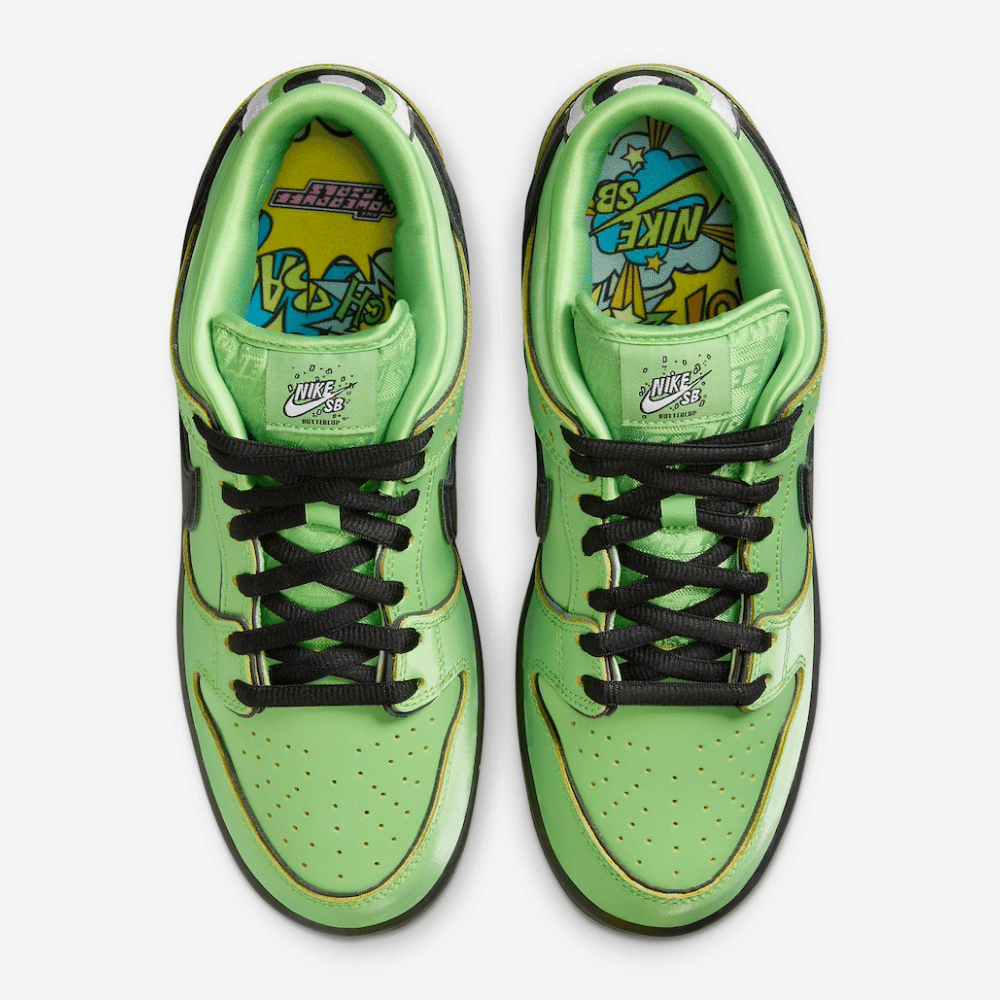 The Powerpuff Girls x Nike SB Dunk Low Buttercup - DRIP DOS ARTISTAS