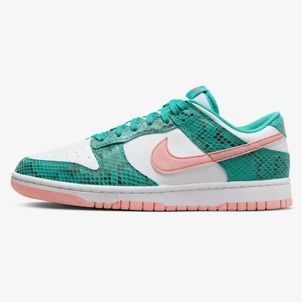 Nike Dunk Low Washed Teal Snakeskin - DRIP DOS ARTISTAS