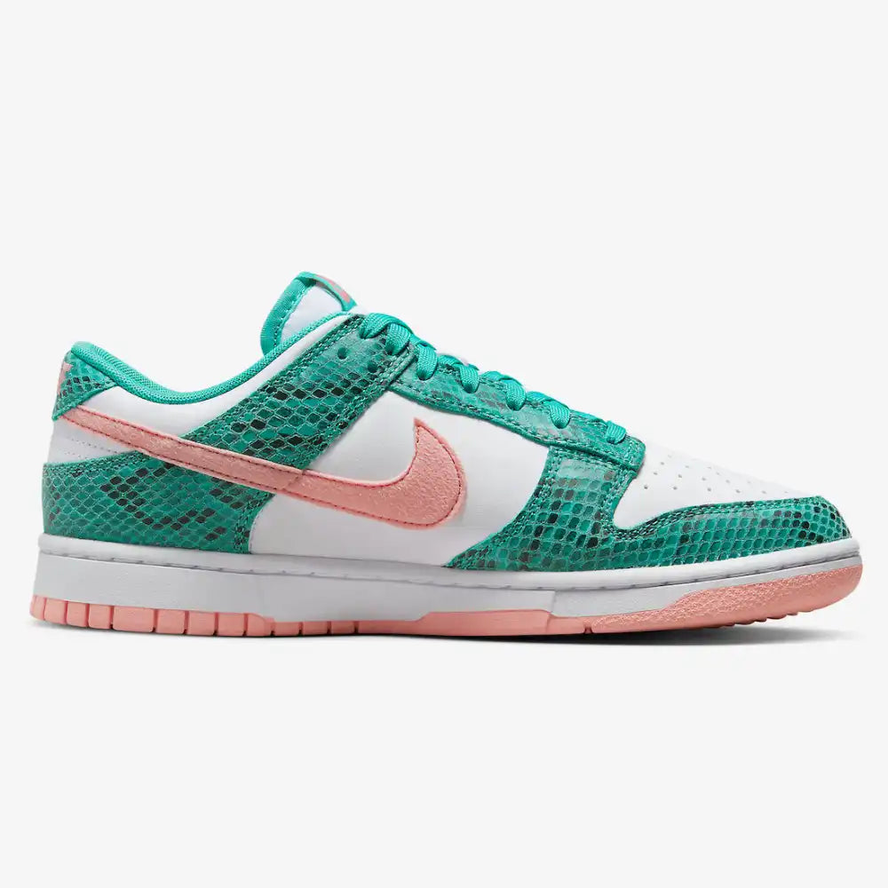 Nike Dunk Low Washed Teal Snakeskin - DRIP DOS ARTISTAS
