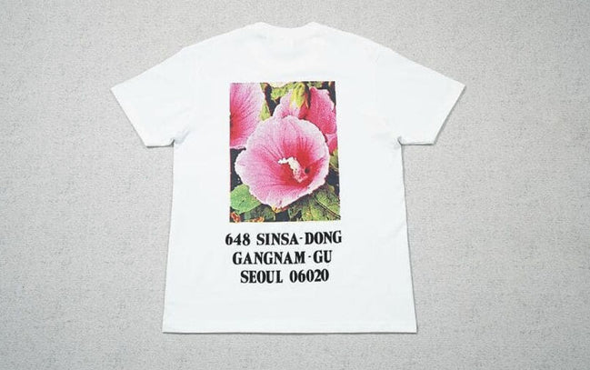 Camiseta Supreme Seoul Box Logo
