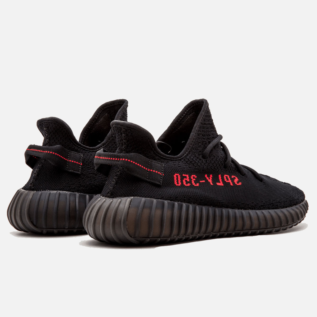 Yeezy Boost 350 v2 Black Red (Bred) - DRIP DOS ARTISTAS