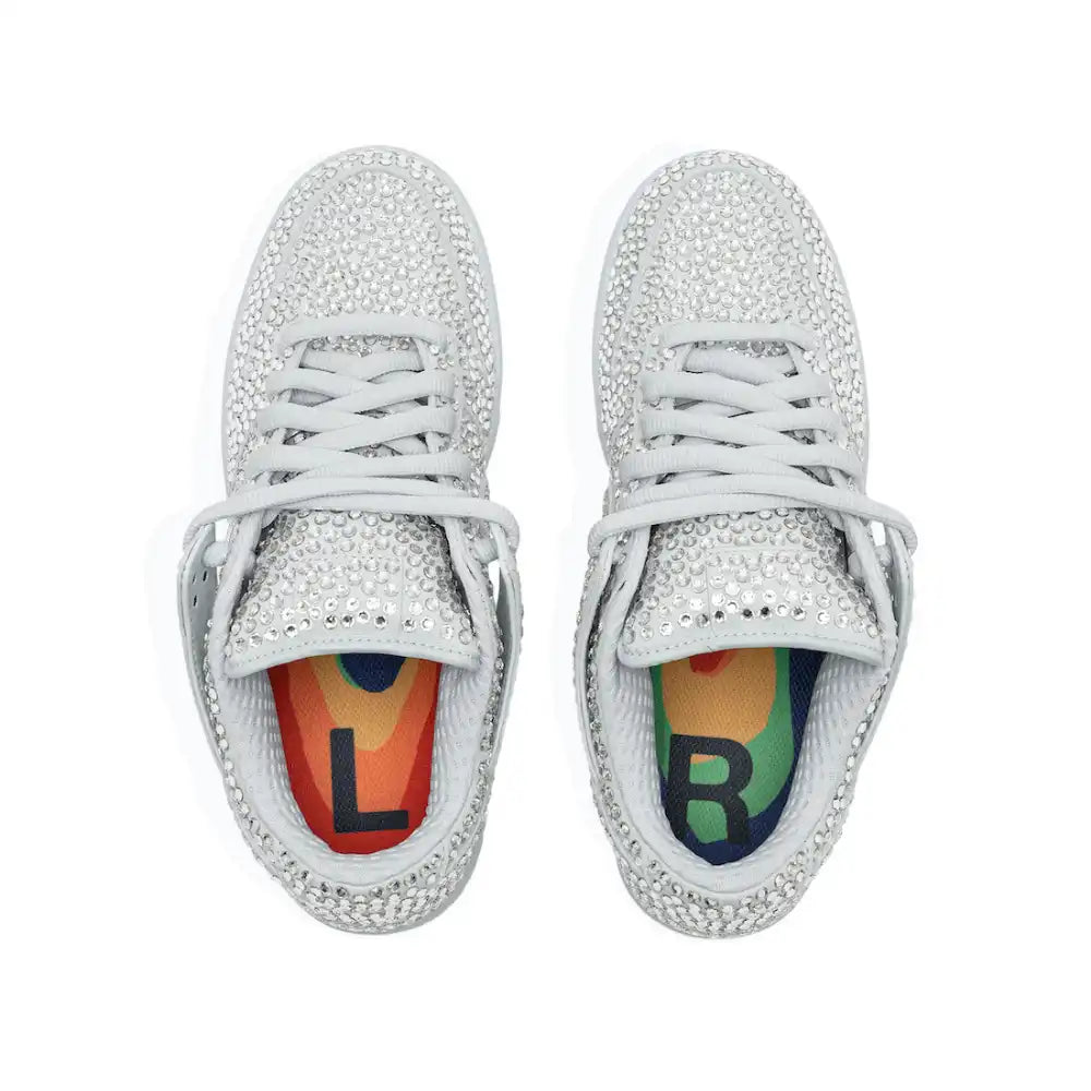 CPFM x Swarovski x Nike Dunk Low Pure Platinum - DRIP DOS ARTISTAS