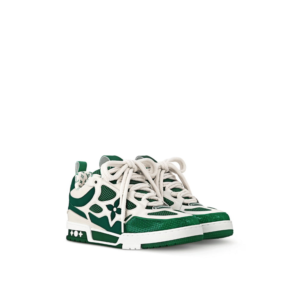 Louis Vuitton LV Skate Sneaker green White