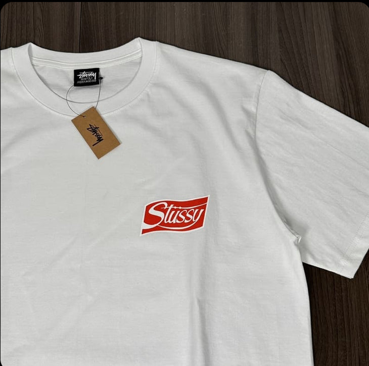 Camiseta Stussy Soda Can White