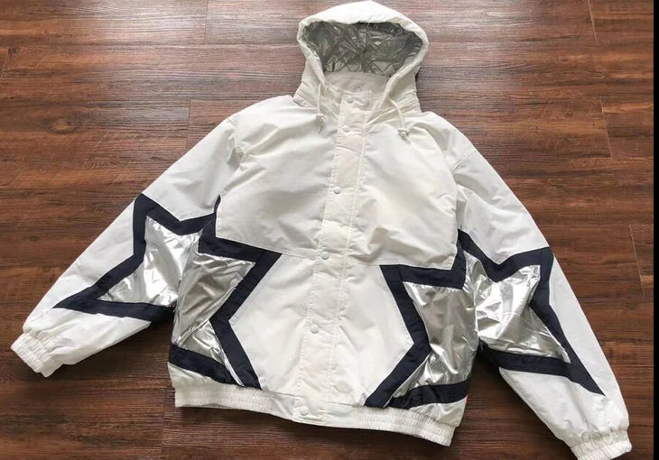 Jaqueta Supreme Stars Puffy White
