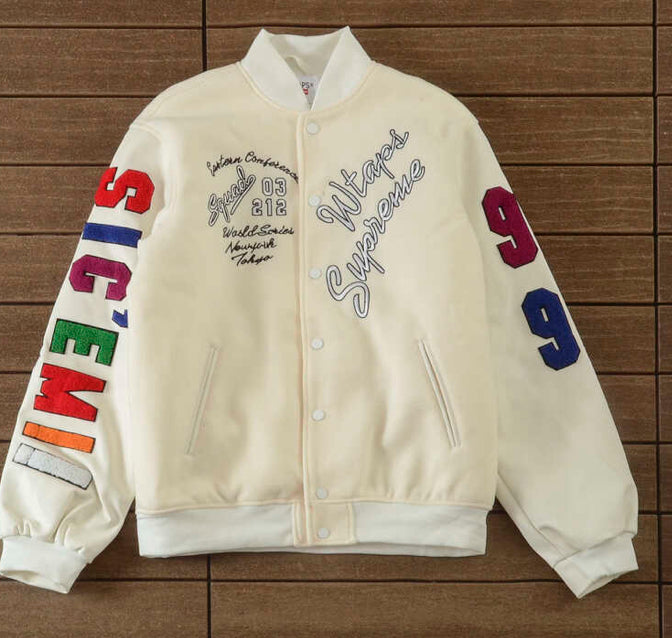 Jaqueta Supreme x WTAPS Varsity