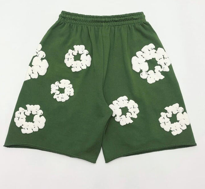 Shorts Denim Tears The Cotton Wreath Green