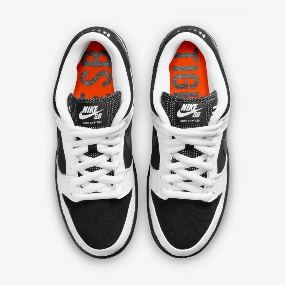 TIGHTBOOTH x Nike SB Dunk Low Pro Black White - DRIP DOS ARTISTAS