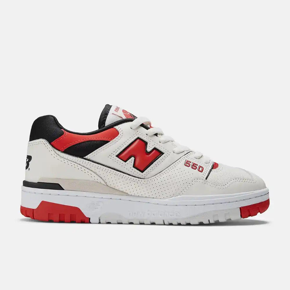 New Balance 550 Sea Salt True Red - DRIP DOS ARTISTAS