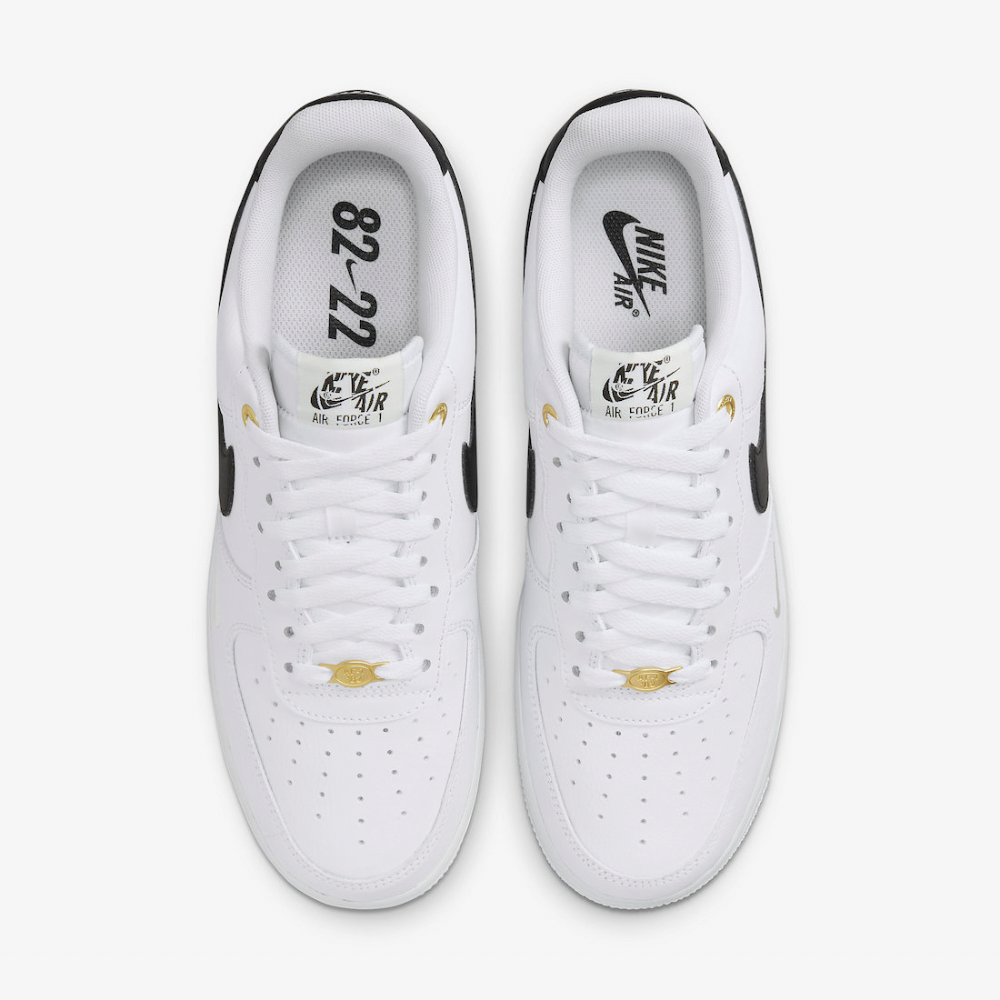 Nike Air Force 1 Low 40th Anniversary White Black - DRIP DOS ARTISTAS