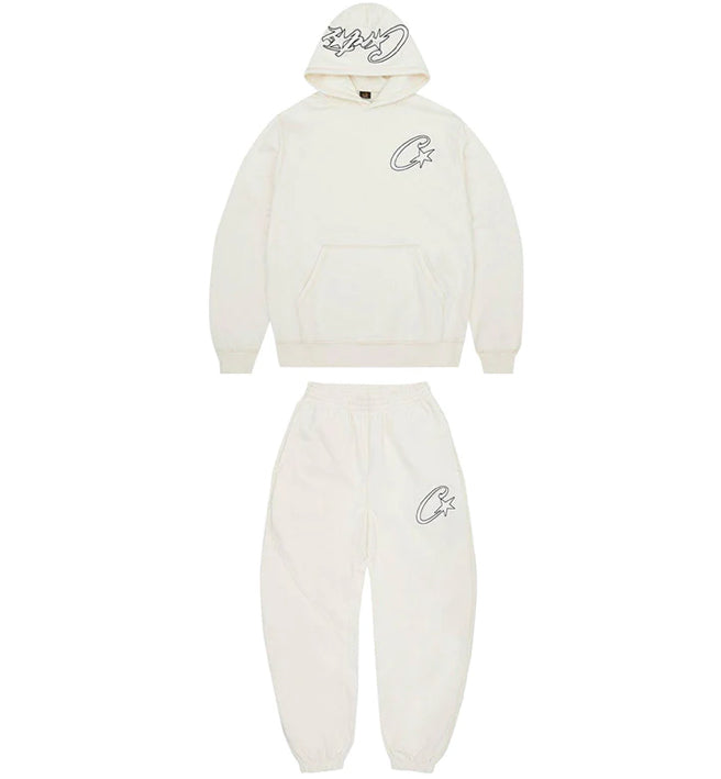 Conjunto Corteiz Satin C Star Appliqué