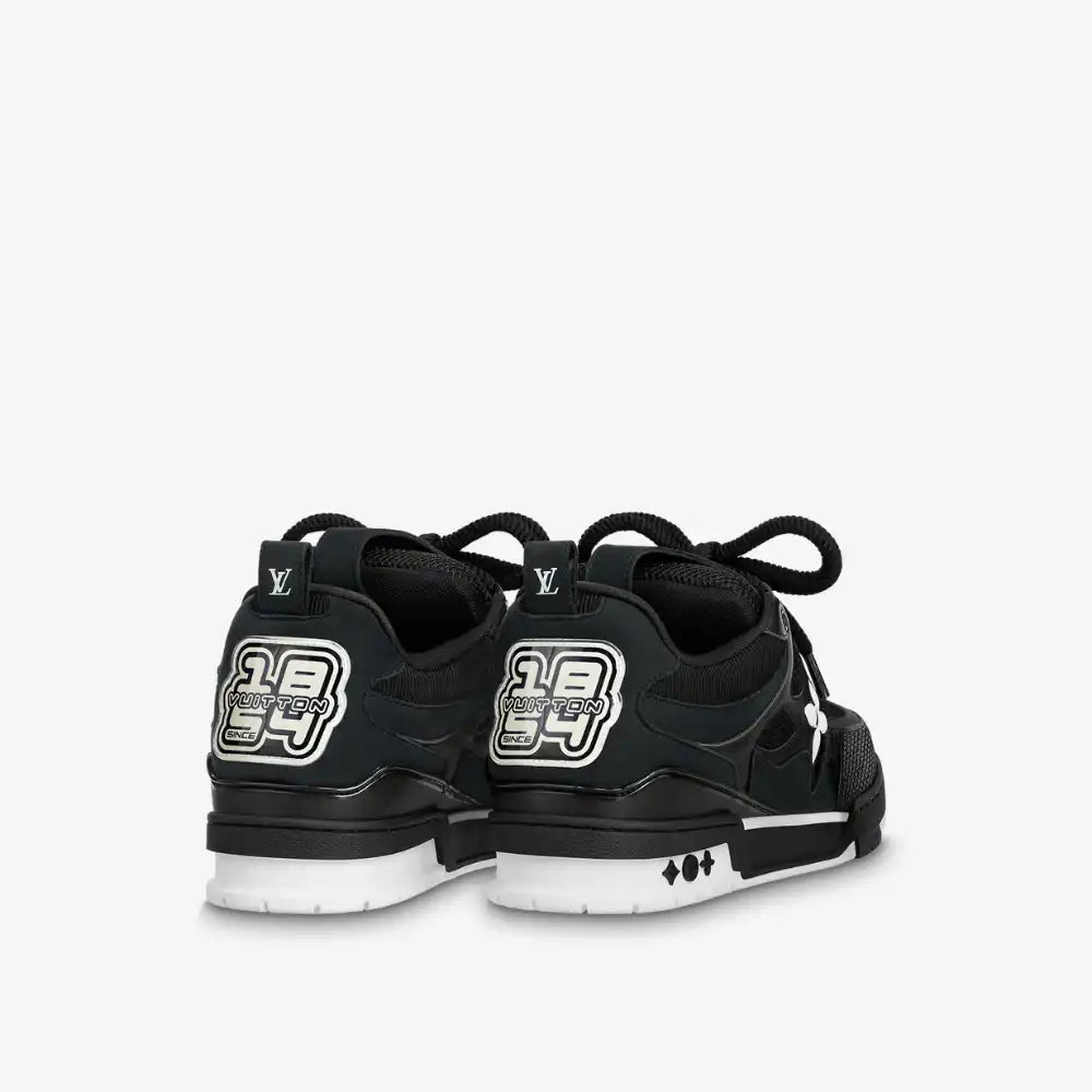 Louis Vuitton LV Skate Sneaker Black White - DRIP DOS ARTISTAS