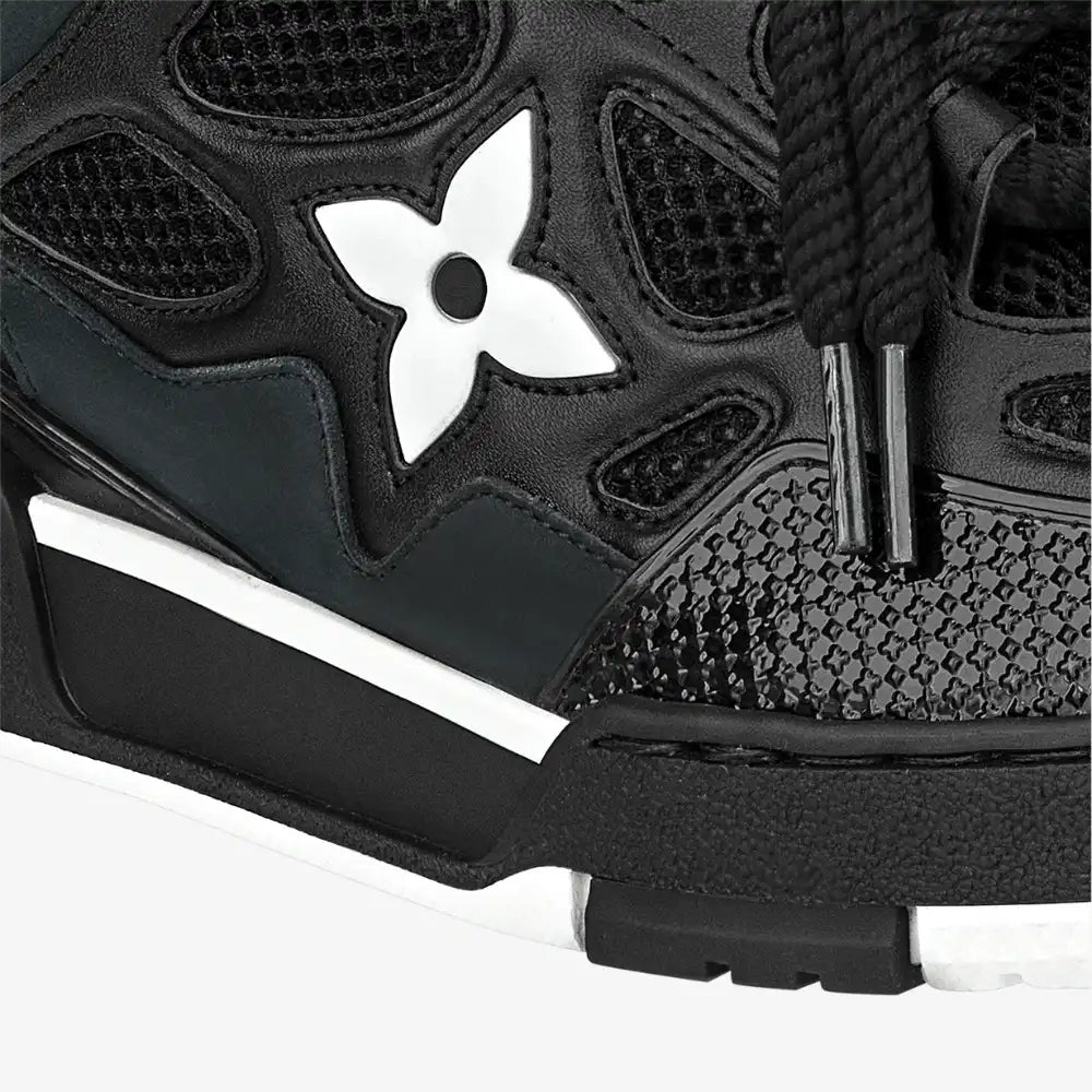 Louis Vuitton LV Skate Sneaker Black White - DRIP DOS ARTISTAS