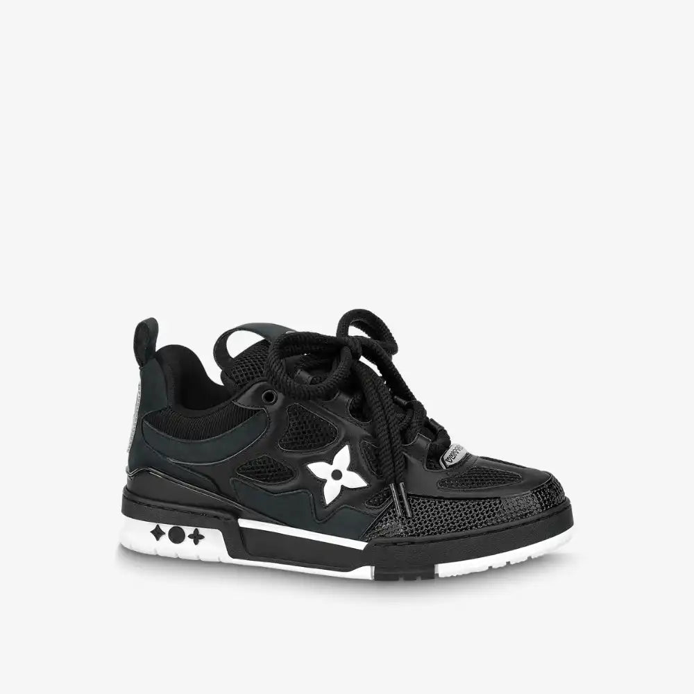Louis Vuitton LV Skate Sneaker Black White - DRIP DOS ARTISTAS