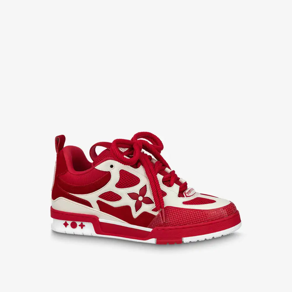 Louis Vuitton LV Skate Sneaker Red White - DRIP DOS ARTISTAS