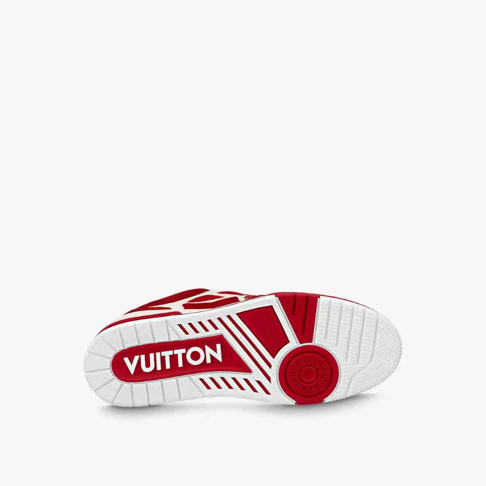 Louis Vuitton LV Skate Sneaker Red White - DRIP DOS ARTISTAS