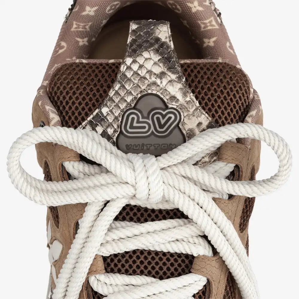 Louis Vuitton Skate Sneaker Brown Snakeskin - DRIP DOS ARTISTAS
