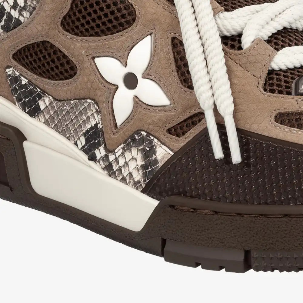 Louis Vuitton Skate Sneaker Brown Snakeskin - DRIP DOS ARTISTAS