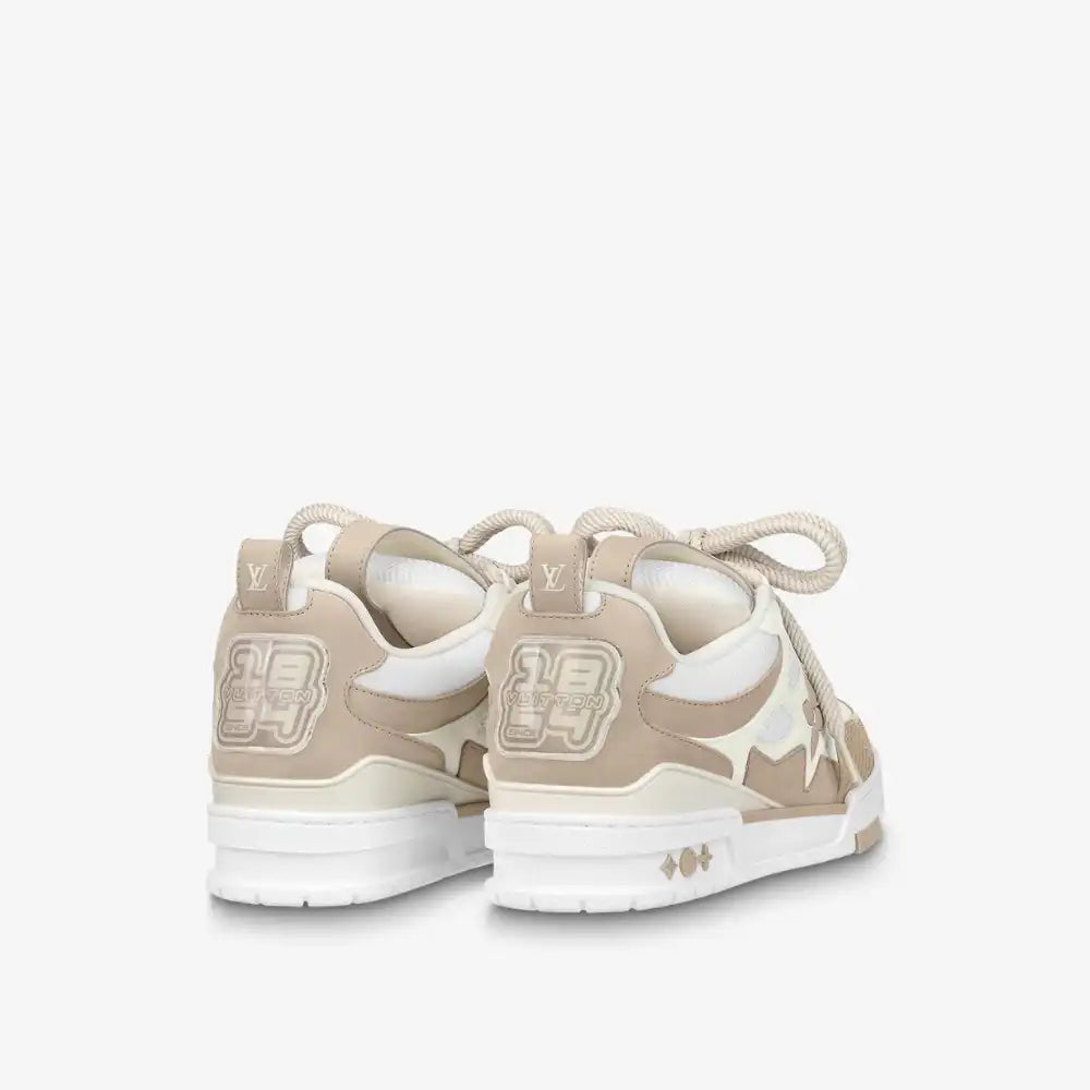 Louis Vuitton LV Skate Sneaker Beige White - DRIP DOS ARTISTAS