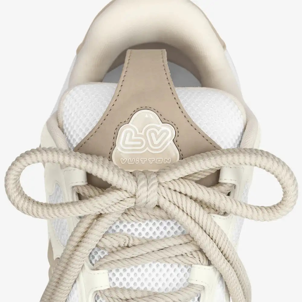 Louis Vuitton LV Skate Sneaker Beige White - DRIP DOS ARTISTAS