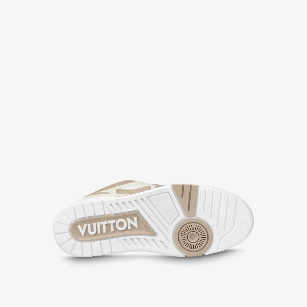 Louis Vuitton LV Skate Sneaker Beige White - DRIP DOS ARTISTAS
