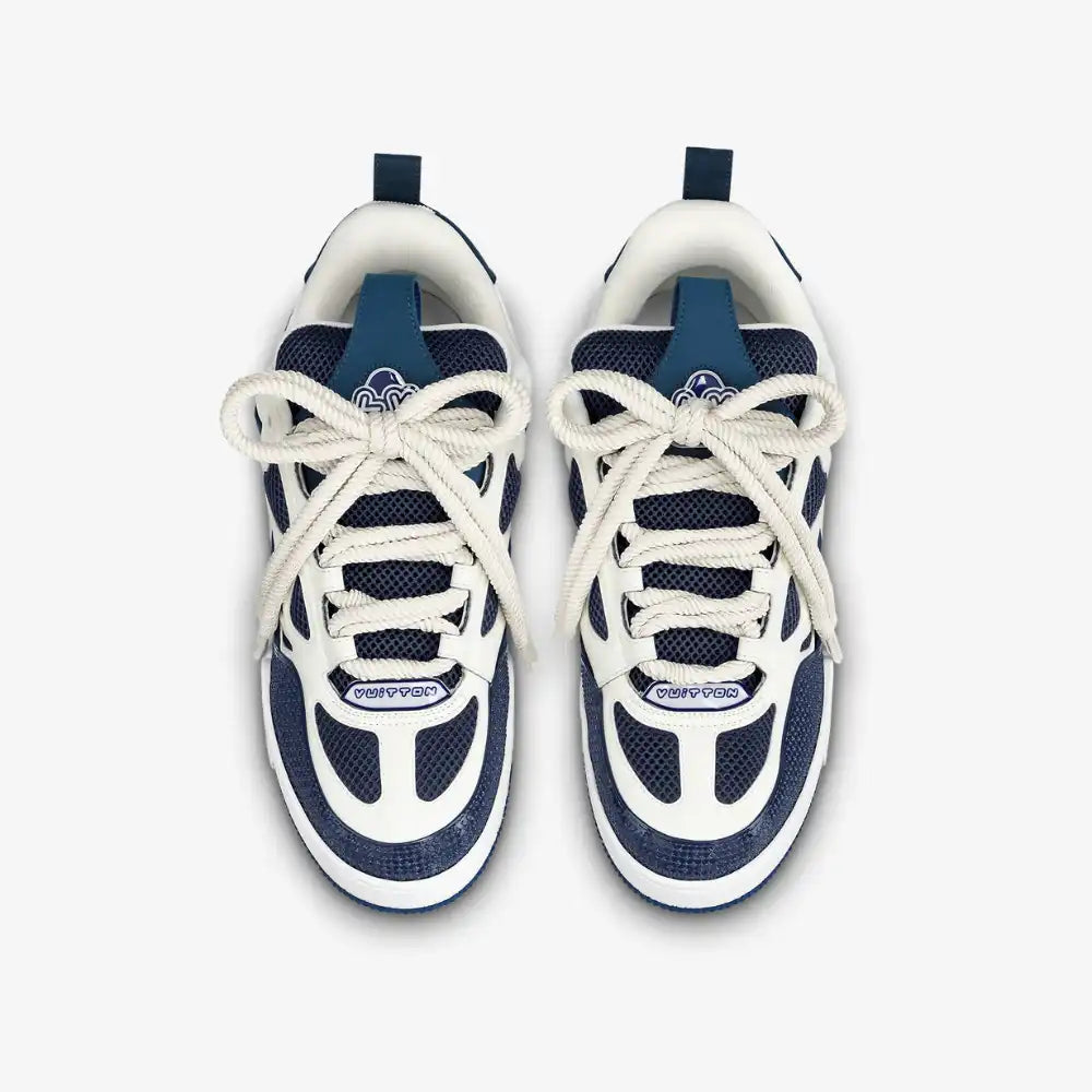 Louis Vuitton LV Skate Sneaker Marine White - DRIP DOS ARTISTAS