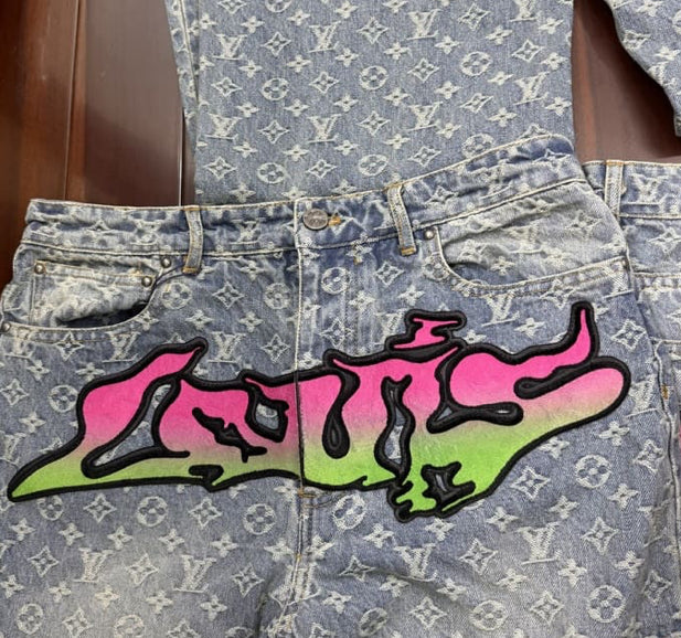 Calça Louis Vuitton Baggy Denim Pants "Indigo"