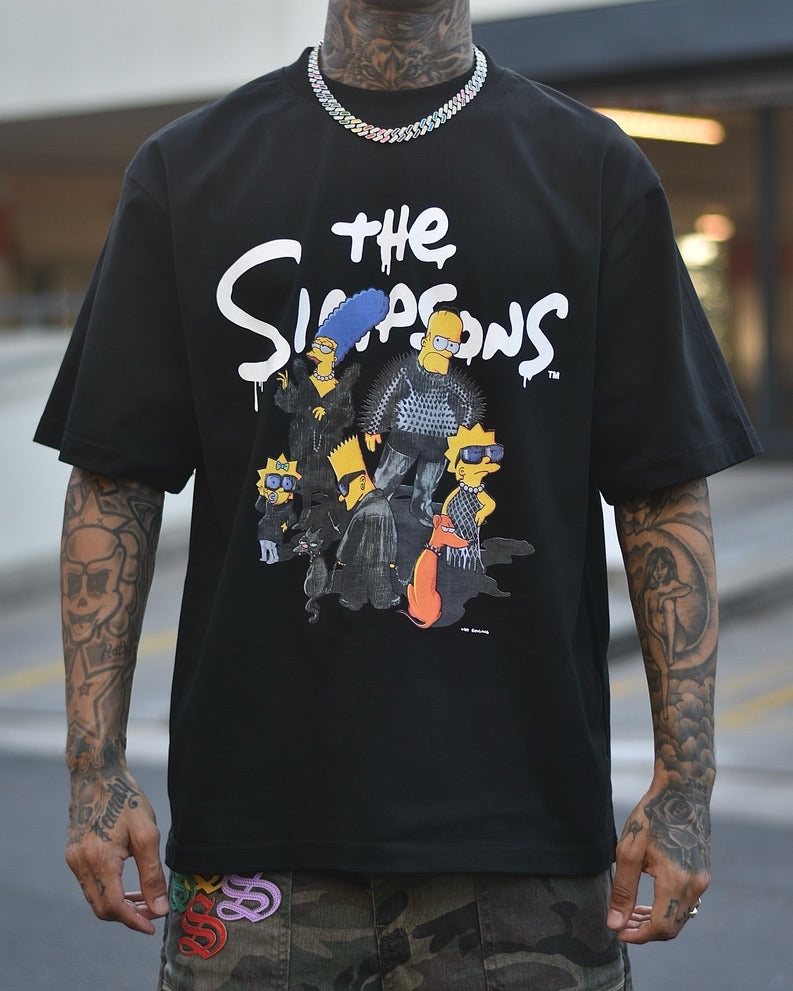 camiseta Balenciaga x The Simpsons Oversized T-Shirt