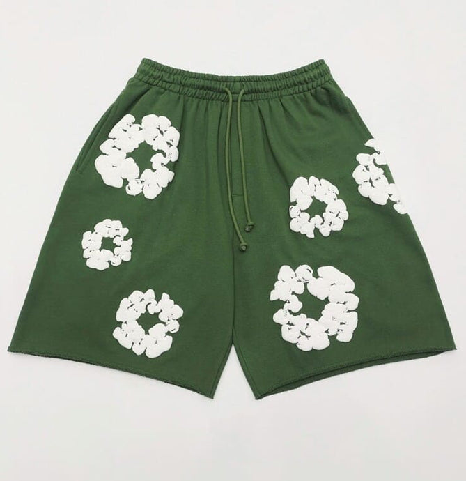Shorts Denim Tears The Cotton Wreath Green