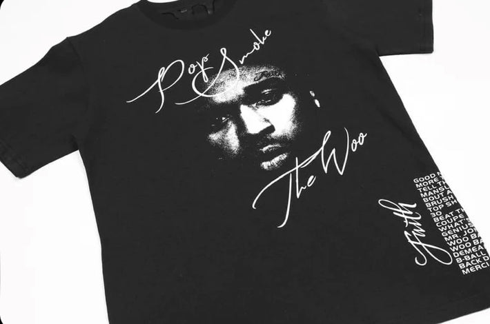 Camiseta Vlone x Pop Smoke "Faith"