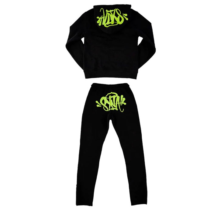 Conjunto Synaworld Logo Black Green