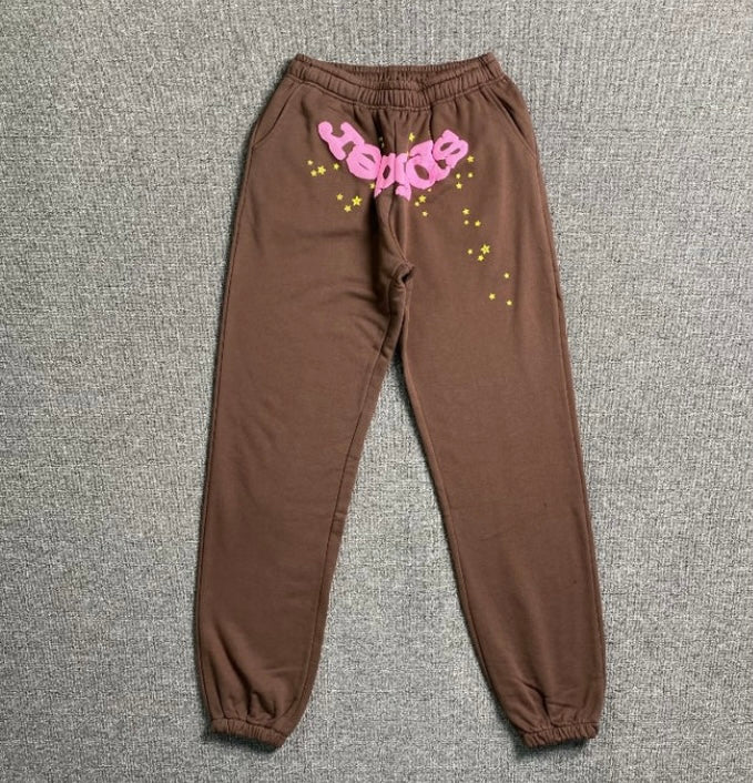 Calça Sp5der Angel Number Brown