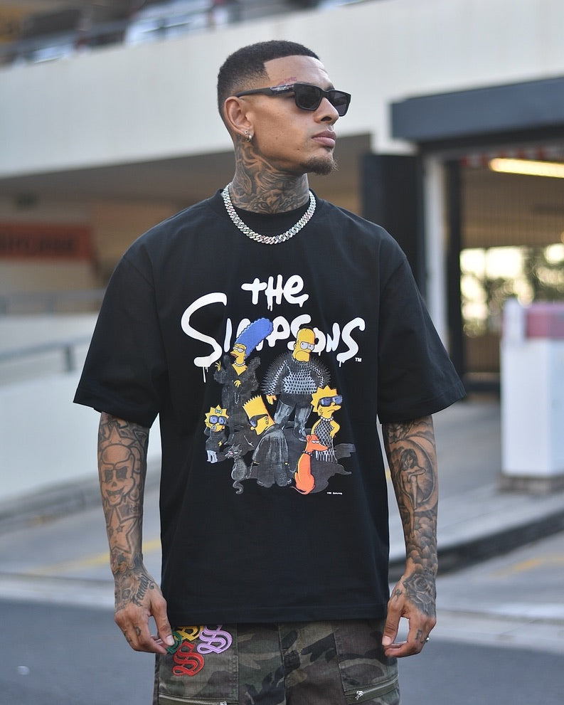 camiseta Balenciaga x The Simpsons Oversized T-Shirt
