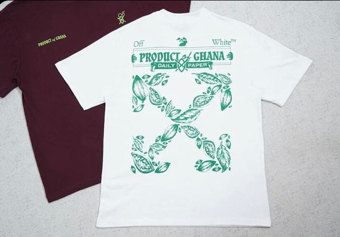 Camiseta Off-White x Daily Paper x Surf