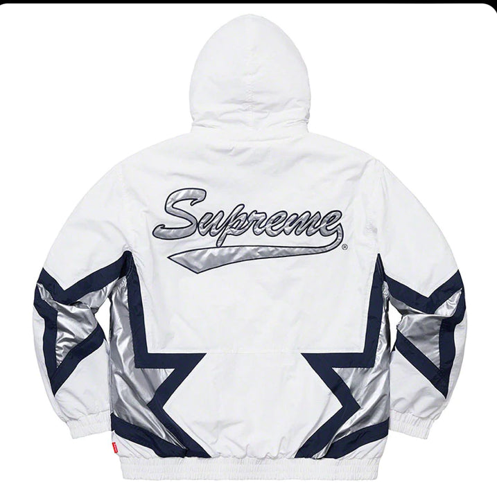 Jaqueta Supreme Stars Puffy White