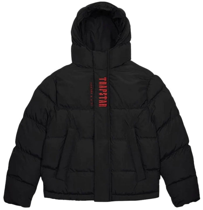 Jaqueta Trapstar Decoded Hooded Puffer 2.0 Infrared Edition